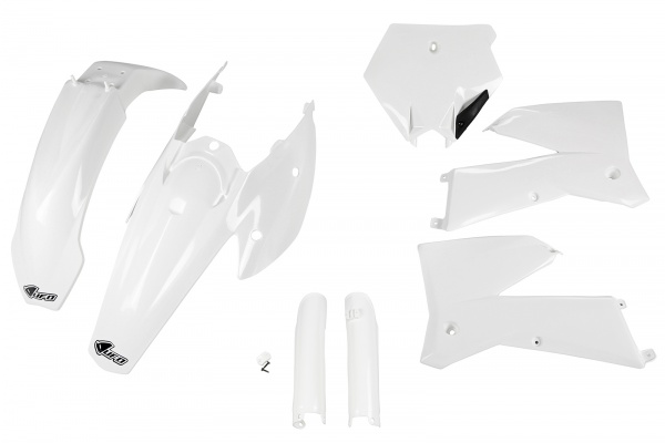 Full Plastic Kit white for Ktm SX 250 (2005-06) - SX 125 (2005-06) - SX-F 250 (2005-06)